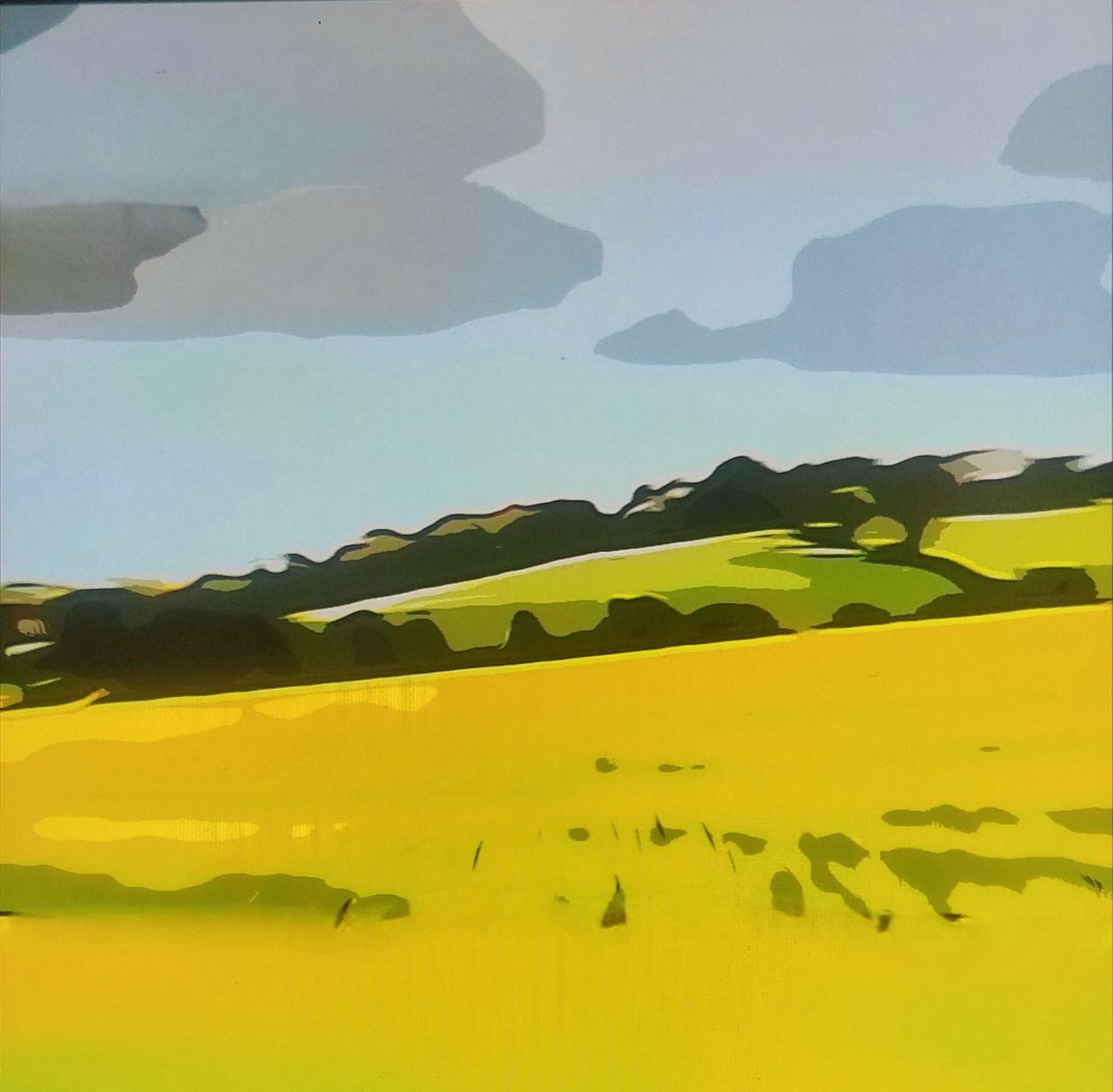 Digitale Landschaft 03 av M. Vet