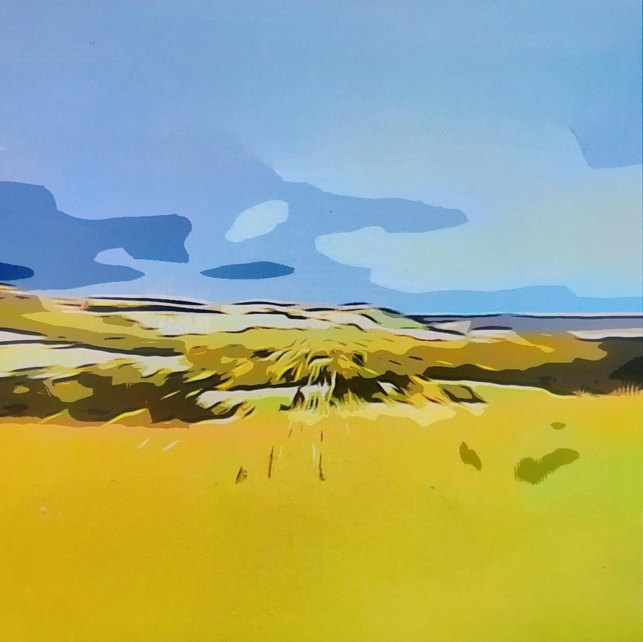 Digitale Landschaft 11 av M. Vet