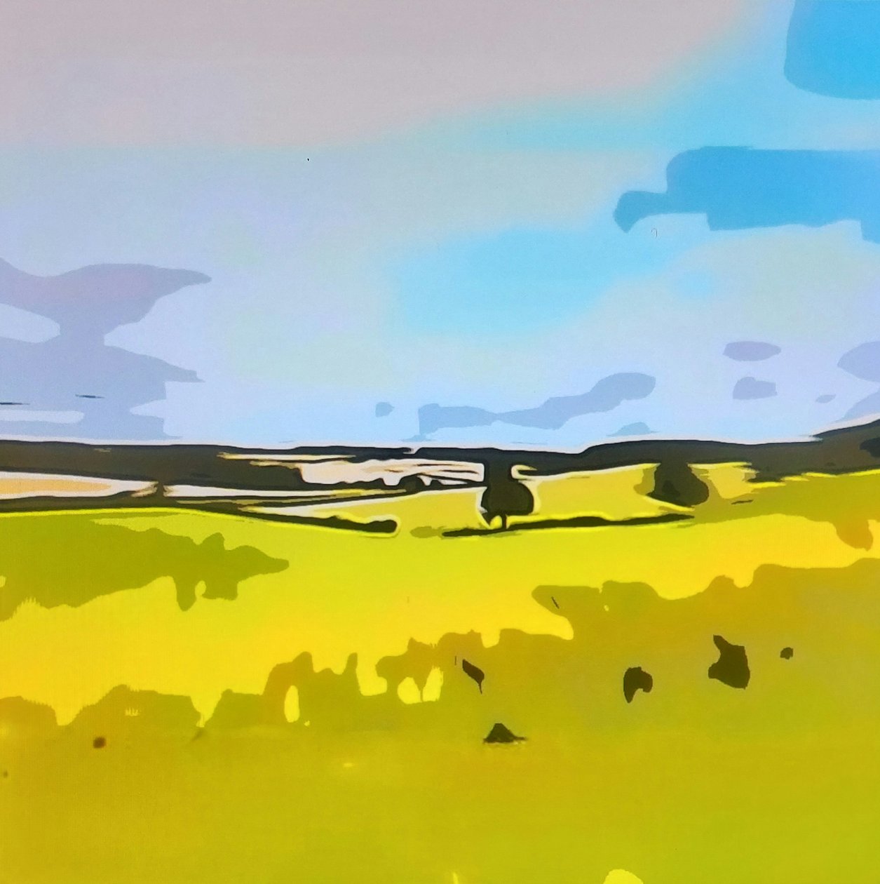 Digitale Landschaft 14 av M. Vet