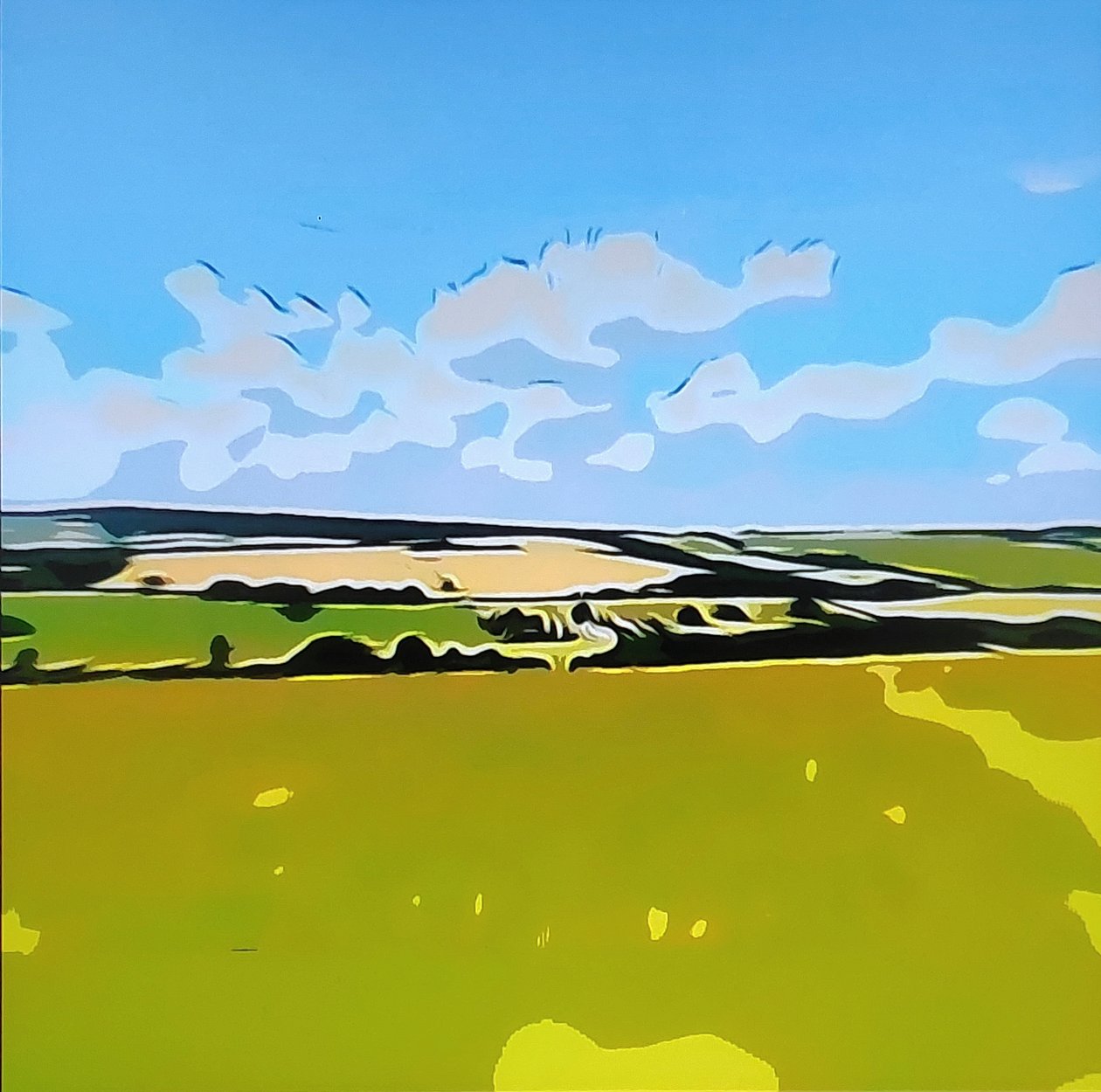 Digitale Landschaft 17 av M. Vet