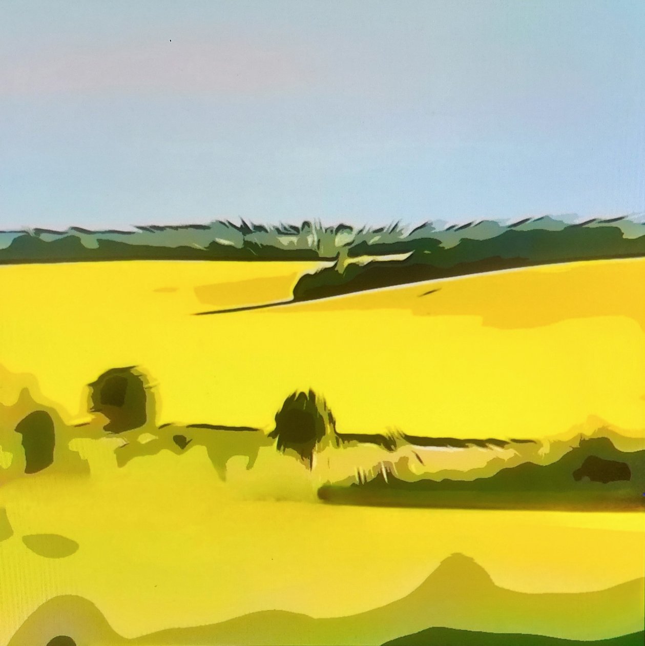 Digitale Landschaft 18 av M. Vet