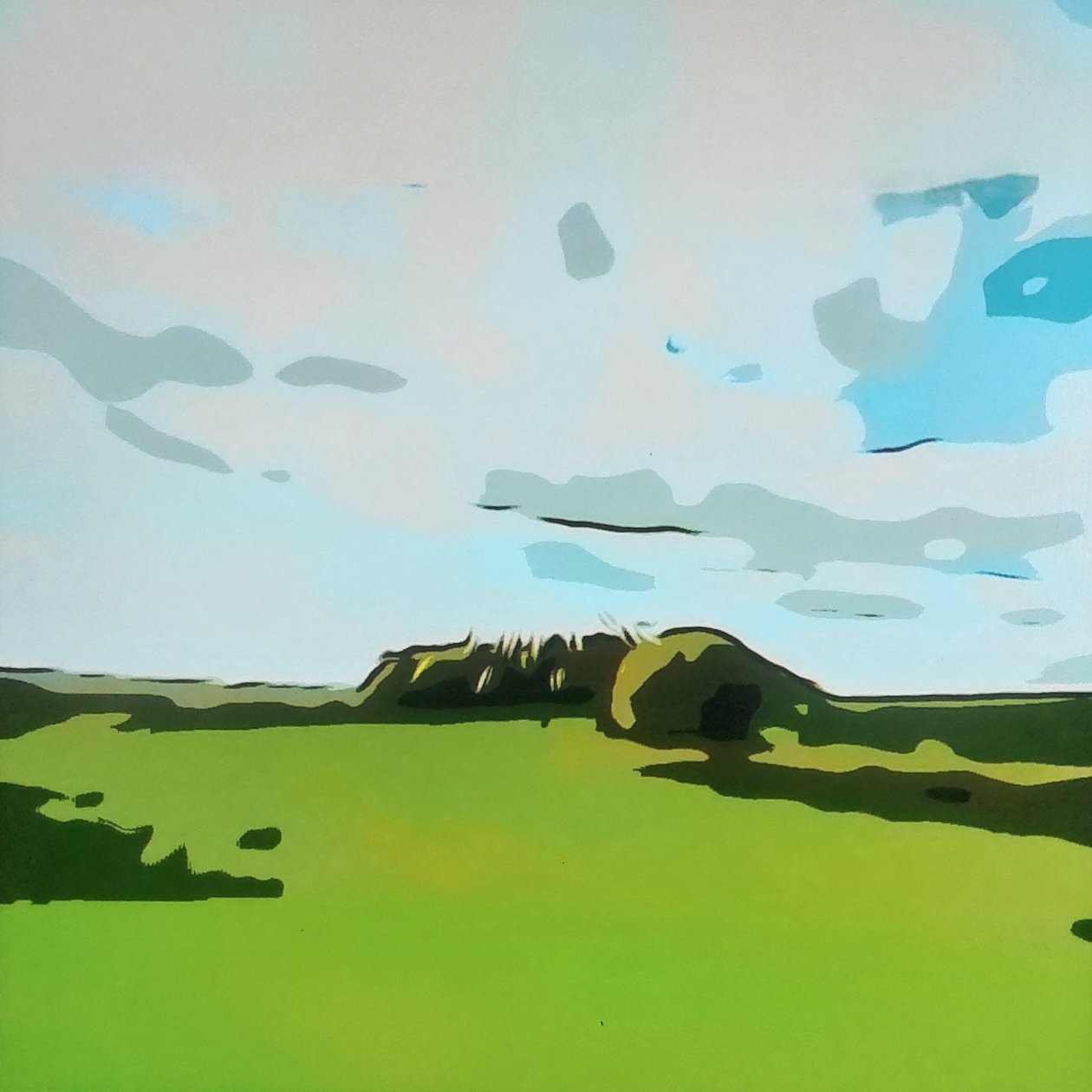 Digitale Landschaft 20 av M. Vet