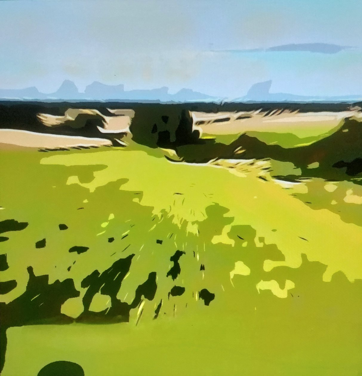 Digitale Landschaft 22 av M. Vet