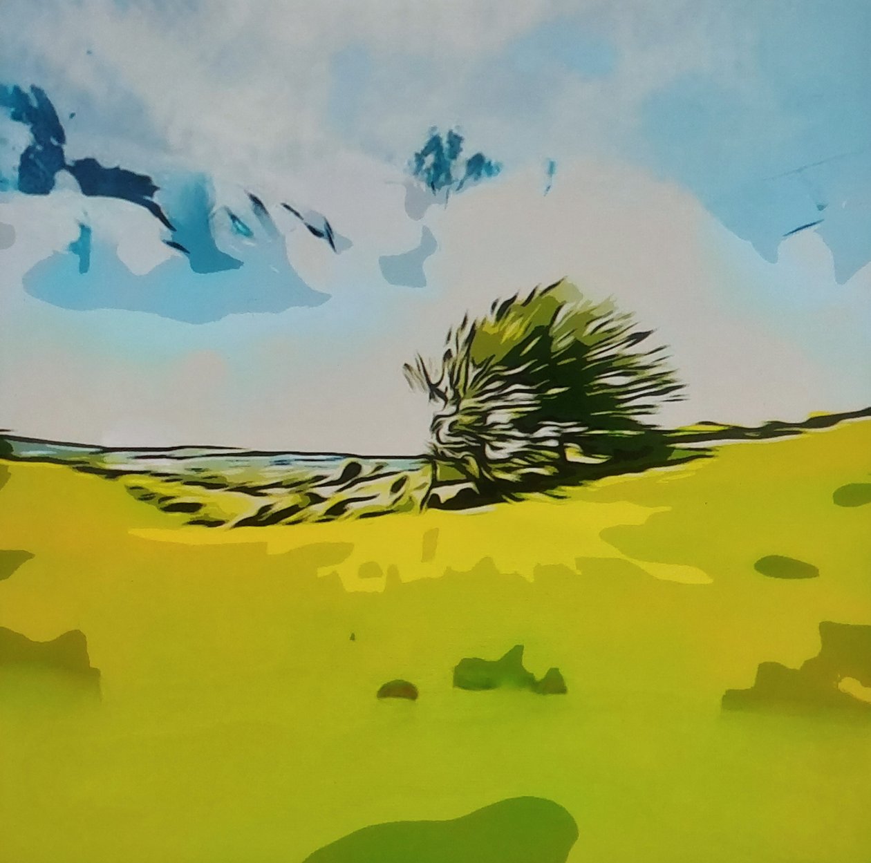 Digitale Landschaft 27 av M. Vet