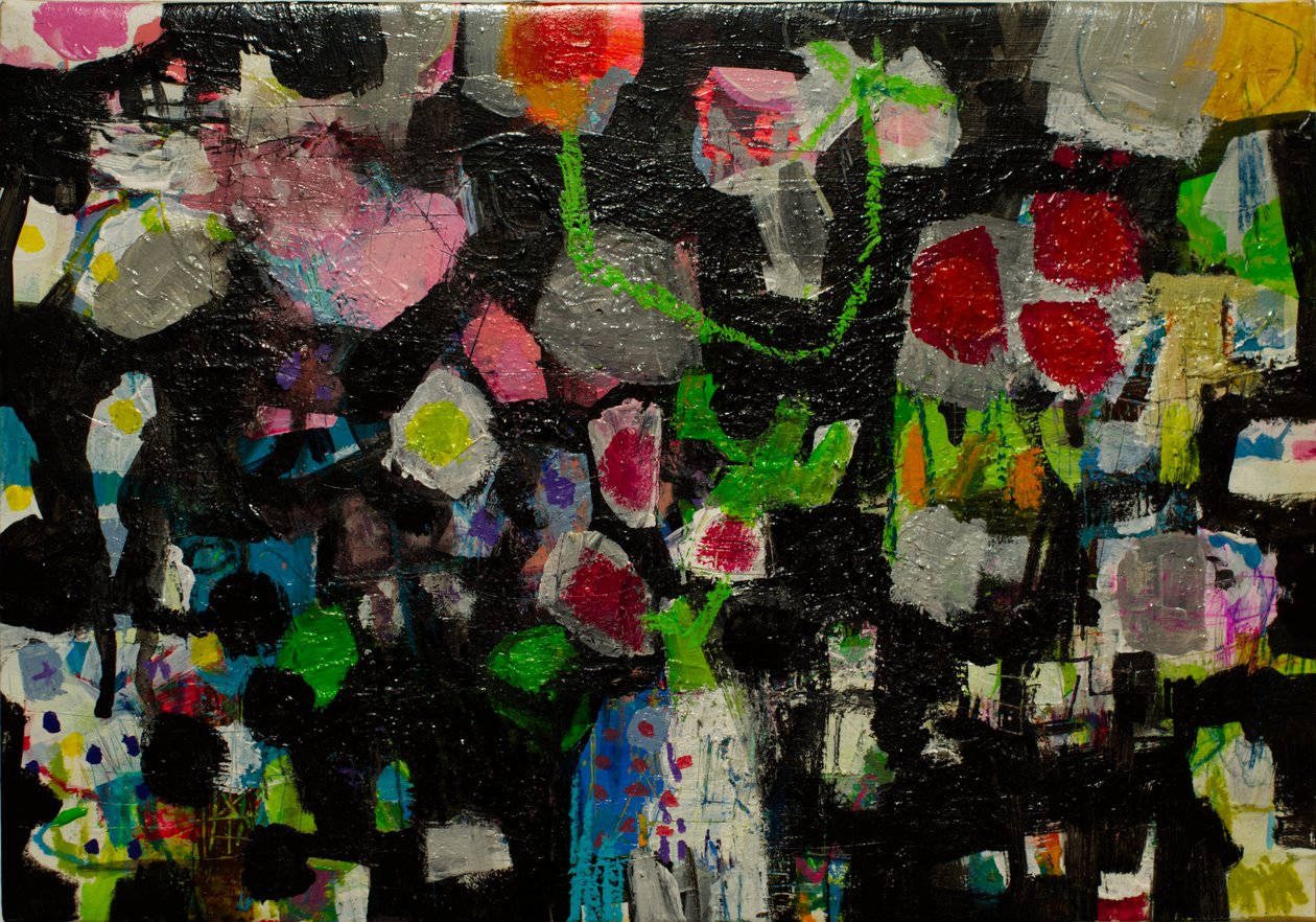 Black Abstraction 4 av OBOSHI