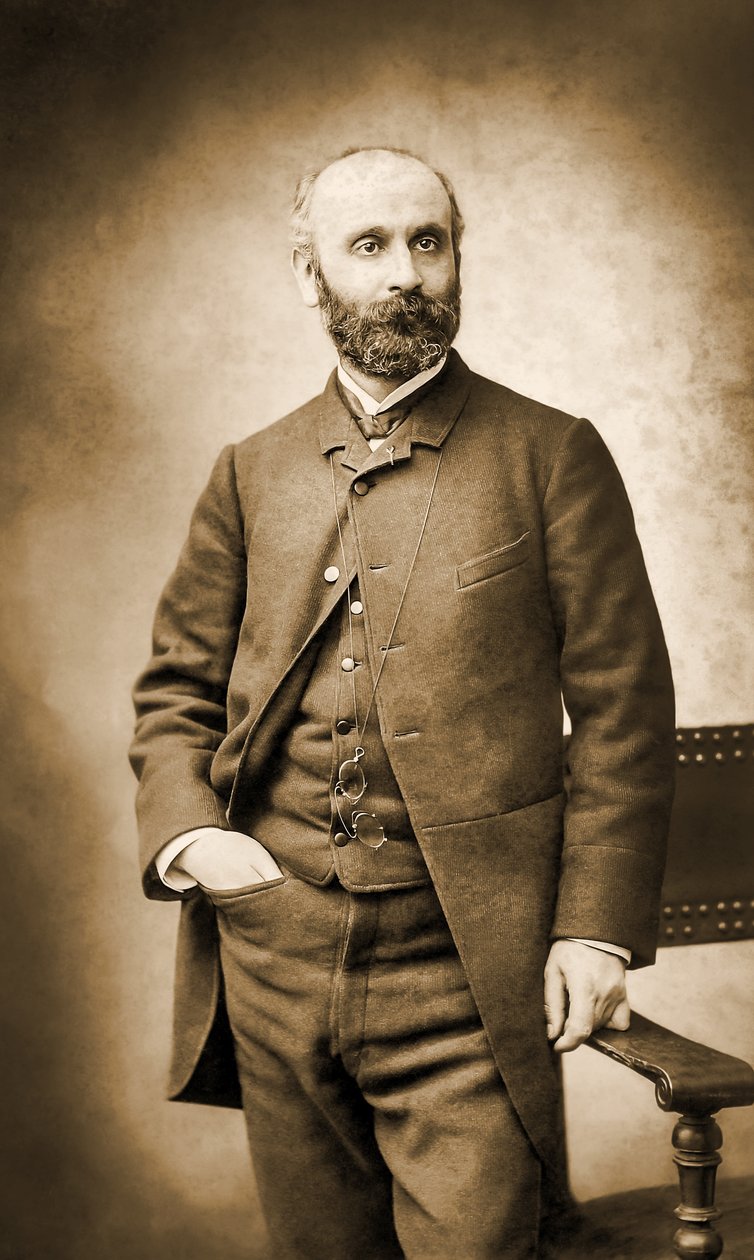 Porträtt av Eugene Trutat, 1875 av Nadar