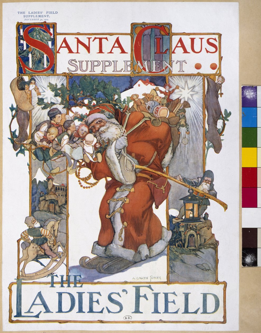 Father Christmas, omslagsillustration från tidningen 