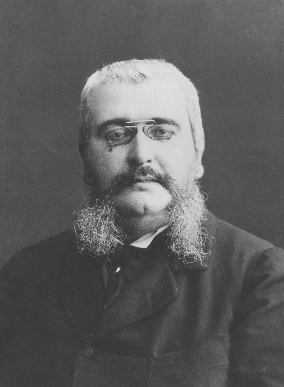 Porträtt av Francis Dehault de Pressensé av A. Gerschel