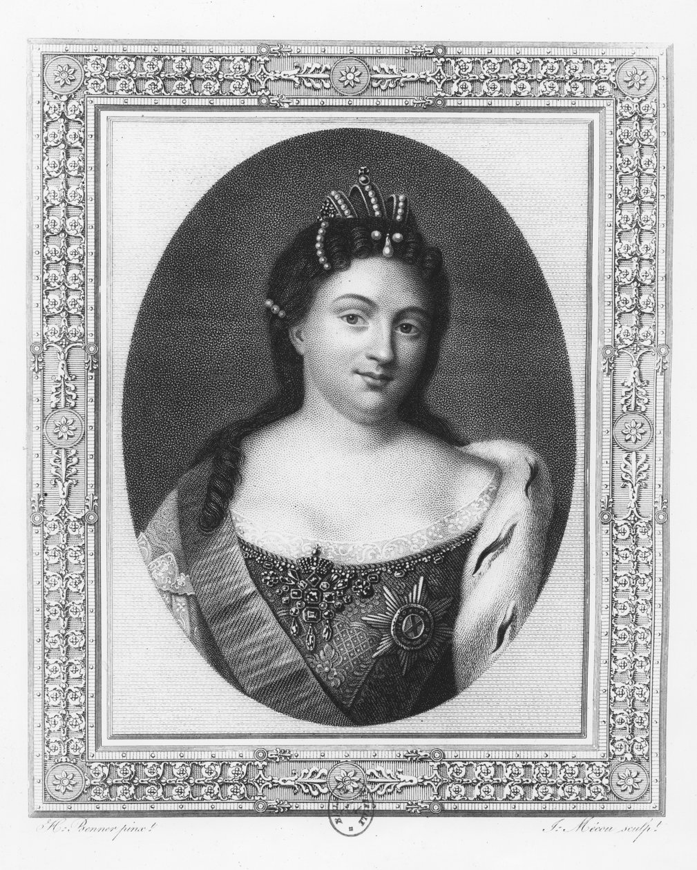 Katarina I av Ryssland av A. J. Mecou