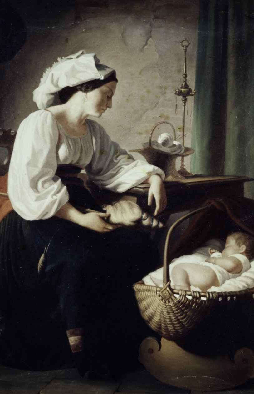 Peasant Interior av A. Tenorio