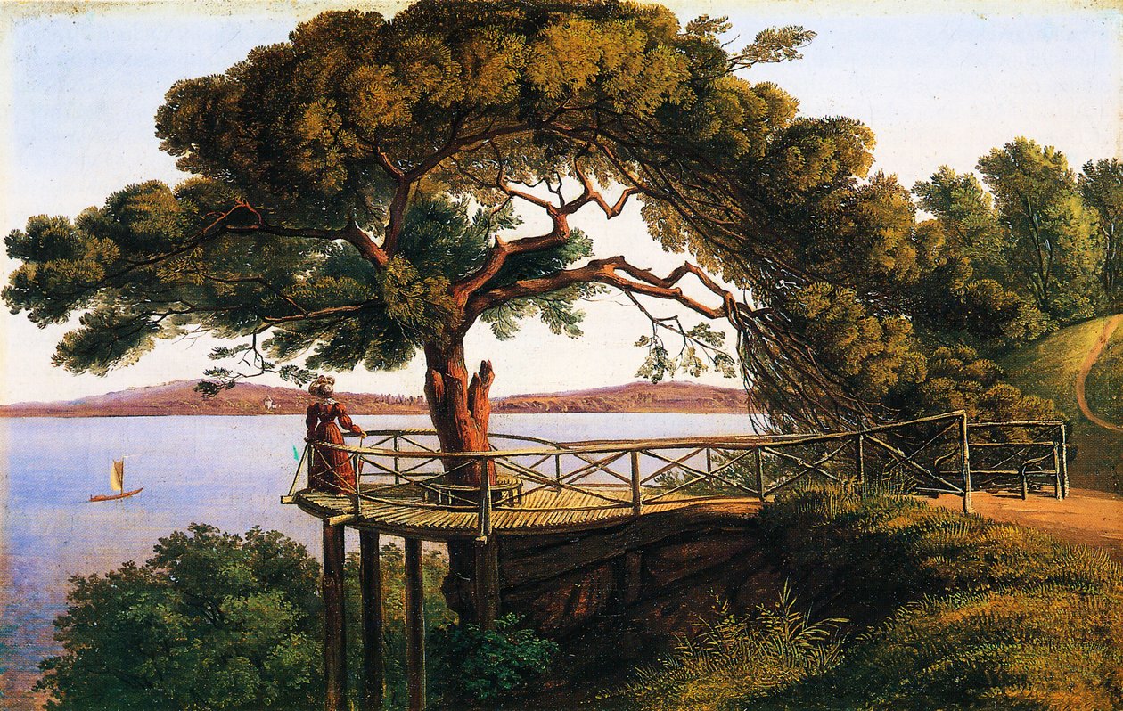 Trädpeksten i parken Klein-glienicke av A. W. F. Schirmer