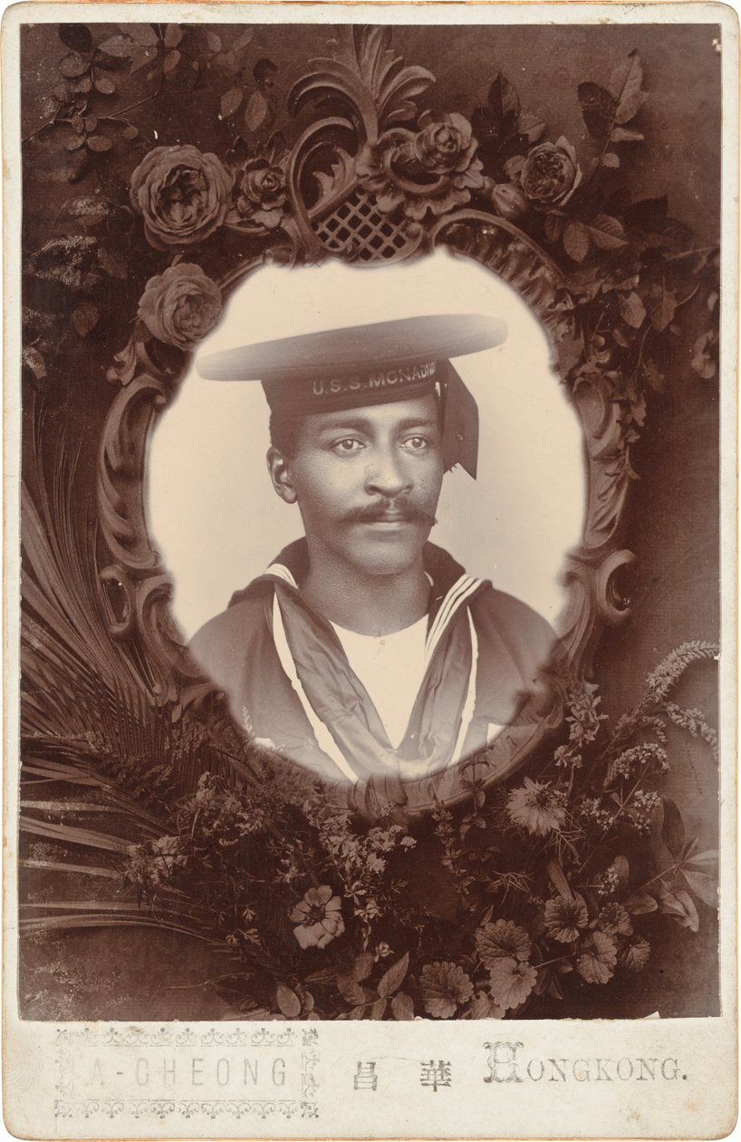 Porträtt av en sjöman,1901-1904 (foto) av A Cheong