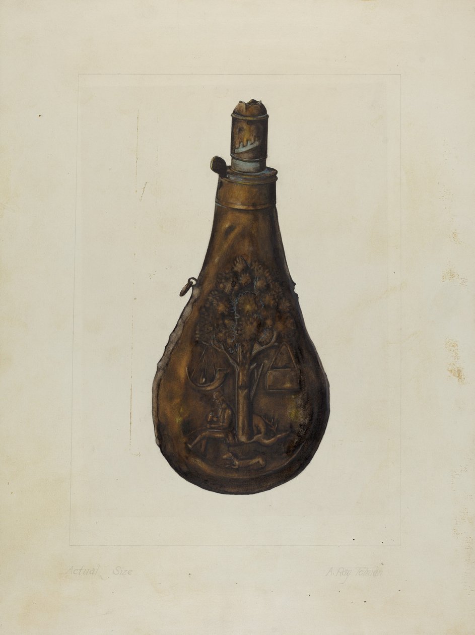 Pulverflaska av A.R. Tolman
