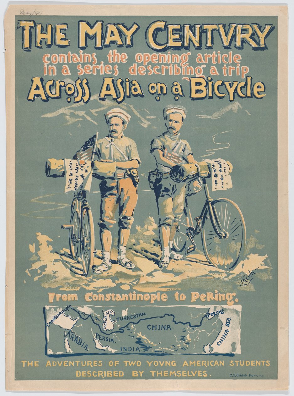 Maj-talet: Över Asien på en cykel av A.W.B. Lincoln