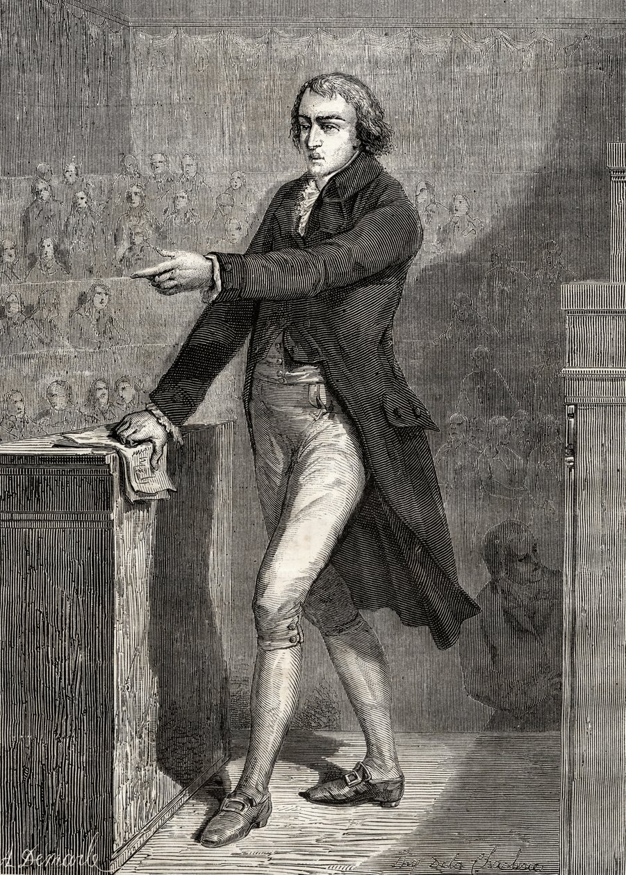 Jean-Baptiste Louvet de Couvrai, graverad av H. de la Charlerie, från 