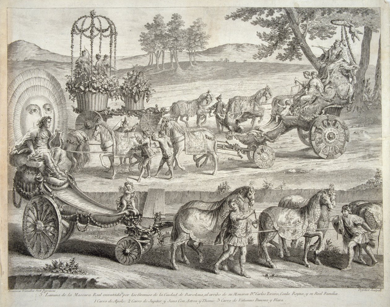 Apollons vagn, 1764 av A. J. De Fehrt