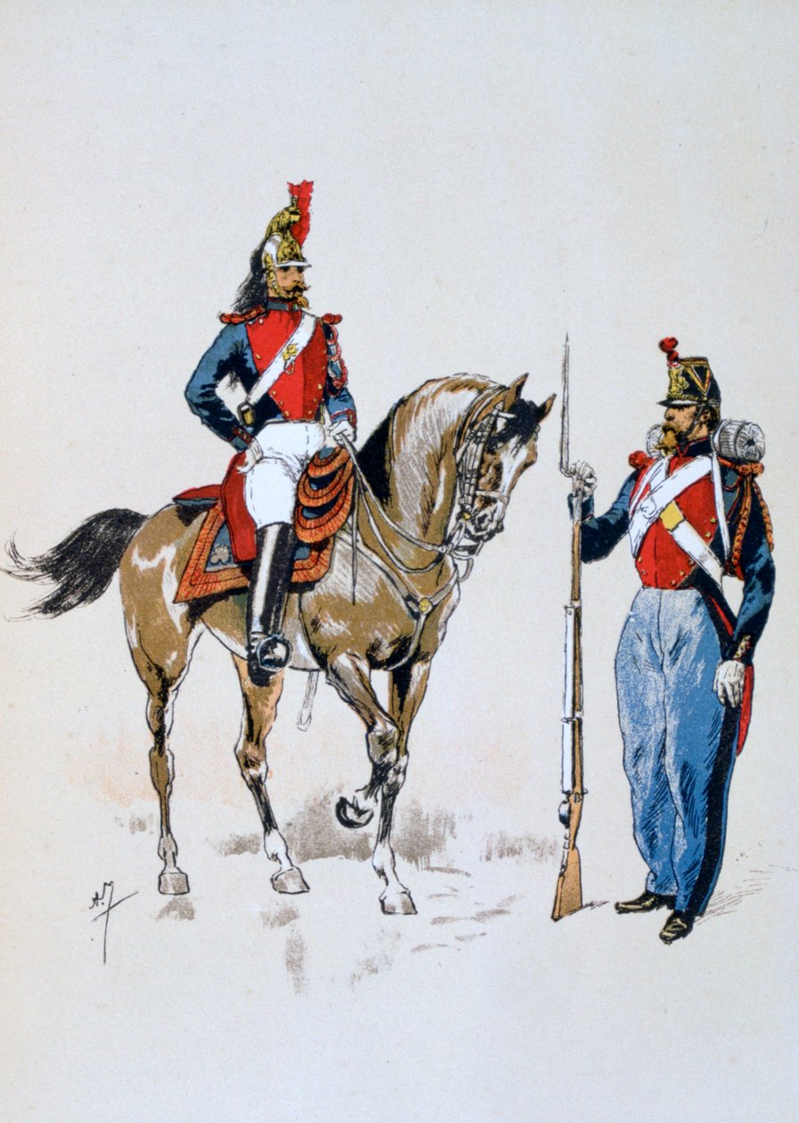 Parisgardet, 11 december 1852 - 10 september 1870 1887 av A. Lemercier