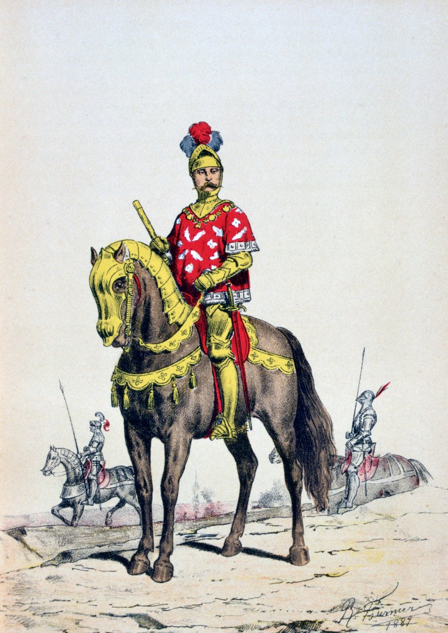 Provost i Paris, 1400-talet, 1887 av A. Lemercier