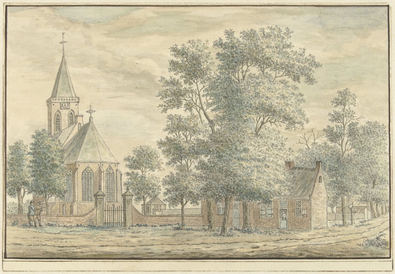 Ansikte i Hilversum av A. Masurel