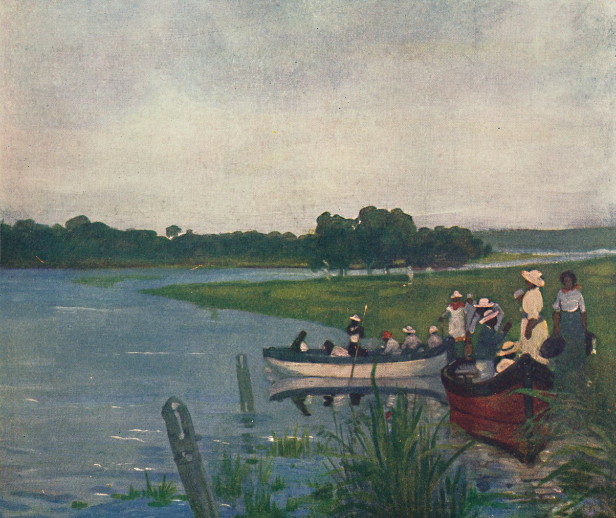 På stranden av Parana, 1916 av A. S. Forrest