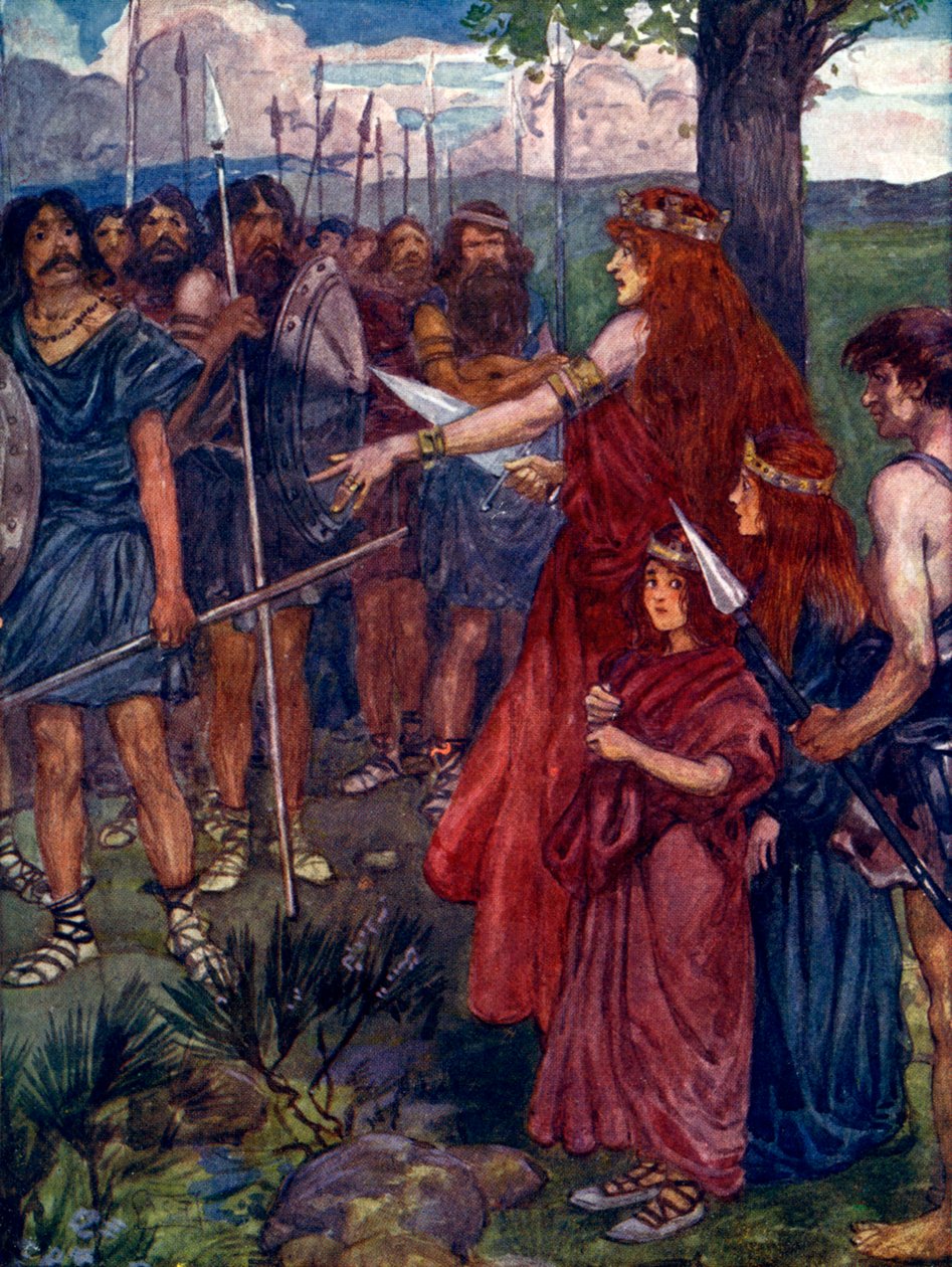 Vill ni följa mig, män, c61 AD, 1905. av A. S. Forrest