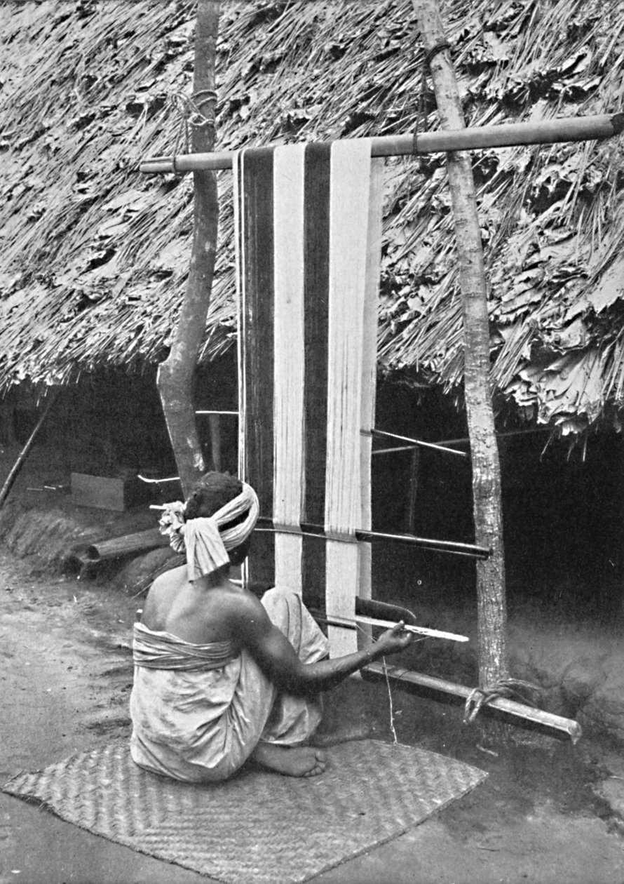 Iebu vävare, 1912 av A. W. Gelston