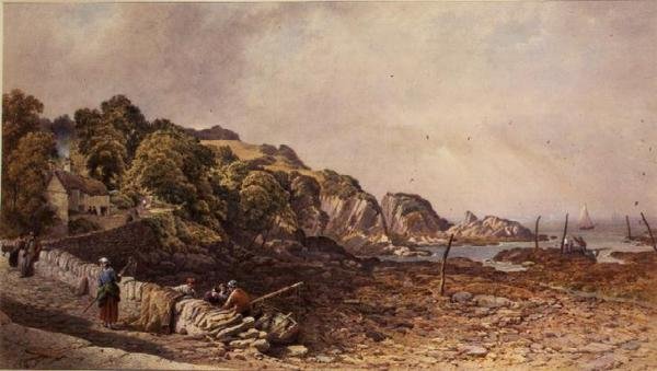 Lee nära Ilfracombe av Aaron Edwin Penley