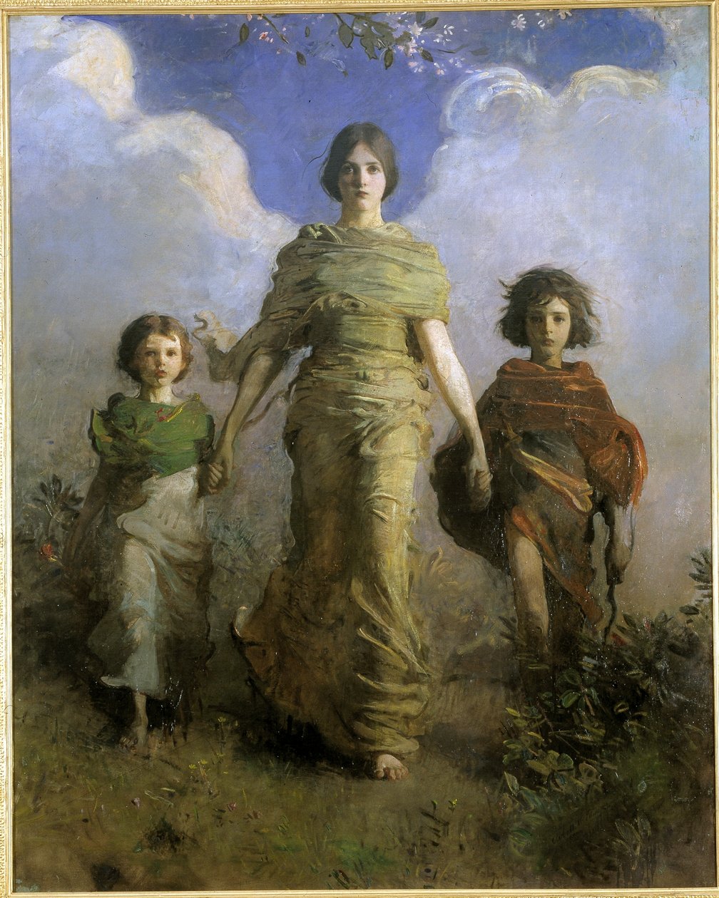 En oskuld av Abbott Handerson Thayer
