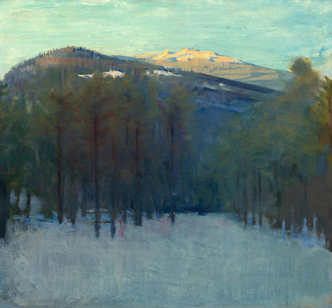 Mount Monadnock av Abbott Handerson Thayer