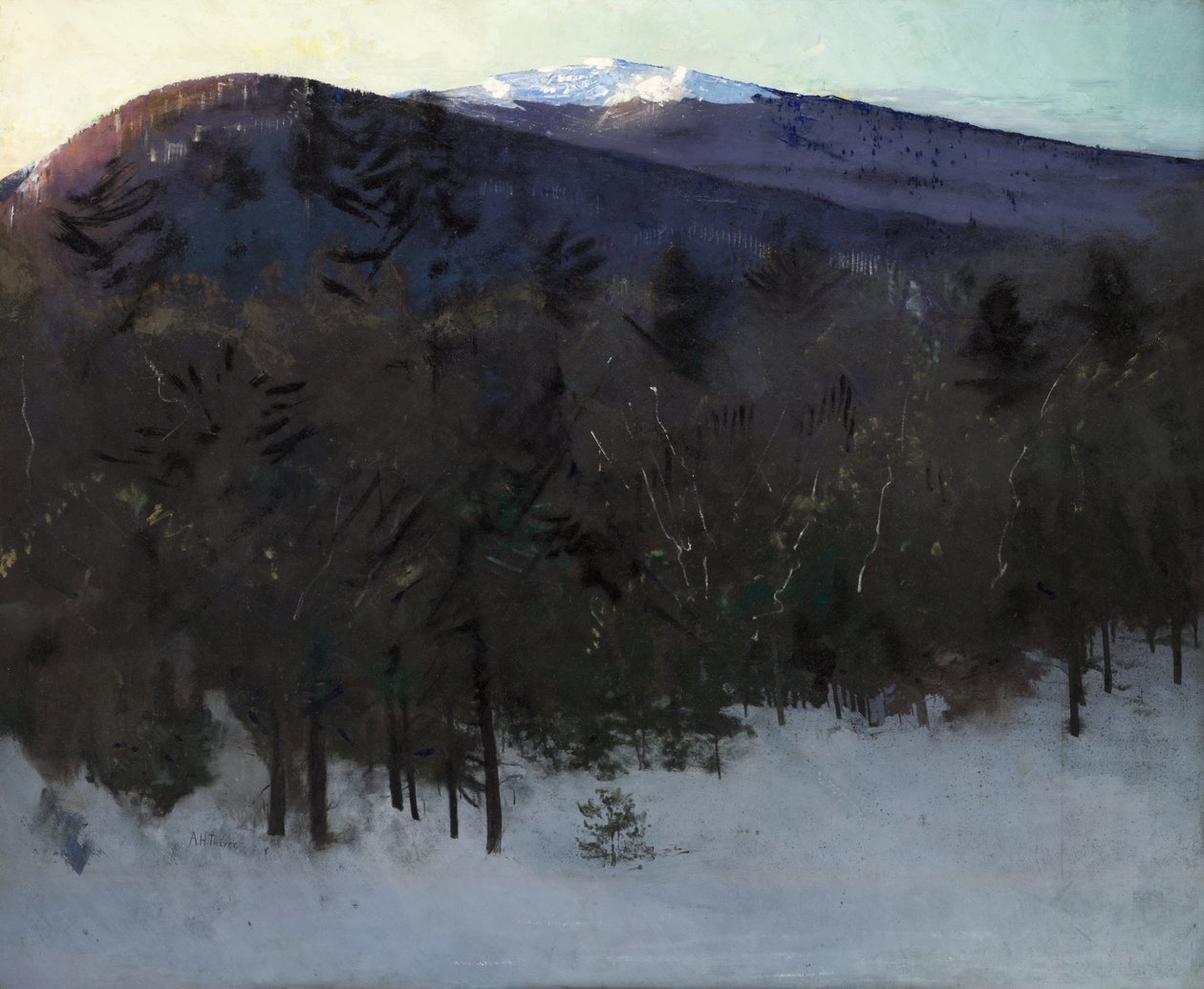 Mount Monadnock av Abbott Handerson Thayer