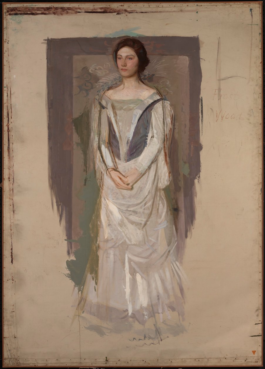 Stående kvinna av Abbott Handerson Thayer