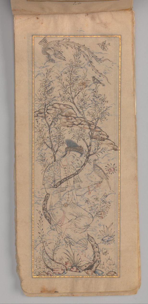 Anthology of Persian Poetry Safina, A.H. 1092 och 1096 A.D. 1681 och 1685. av Abd al 