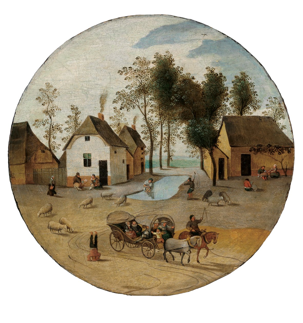 Juni månad, c.1606 av Abel Grimmer or Grimer