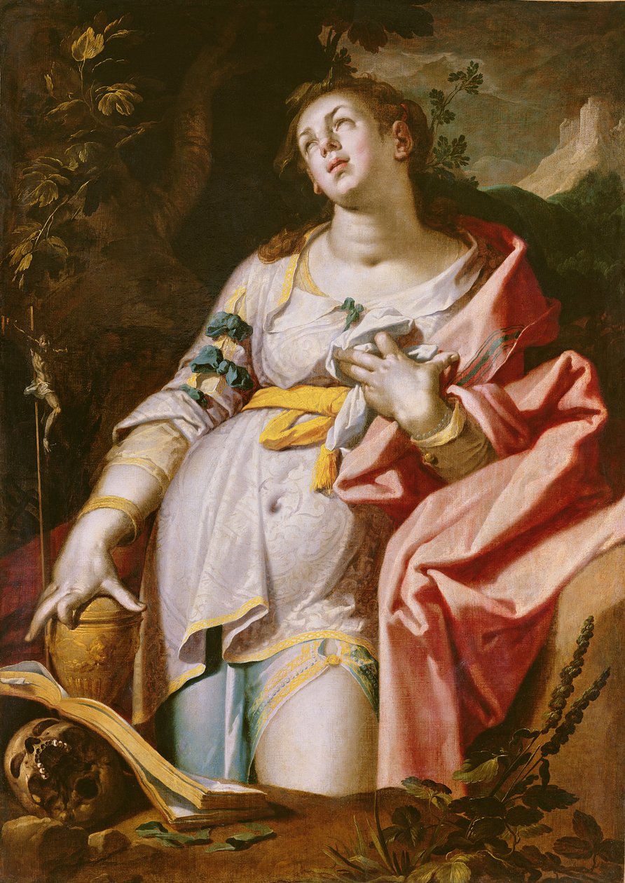 Maria Magdalena i extas, 1619 av Abraham Bloemaert