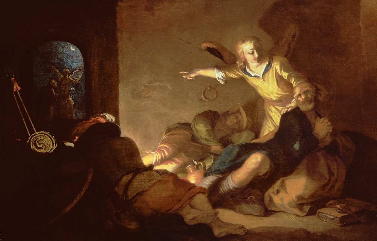 Peters befrielse av Abraham Bloemaert