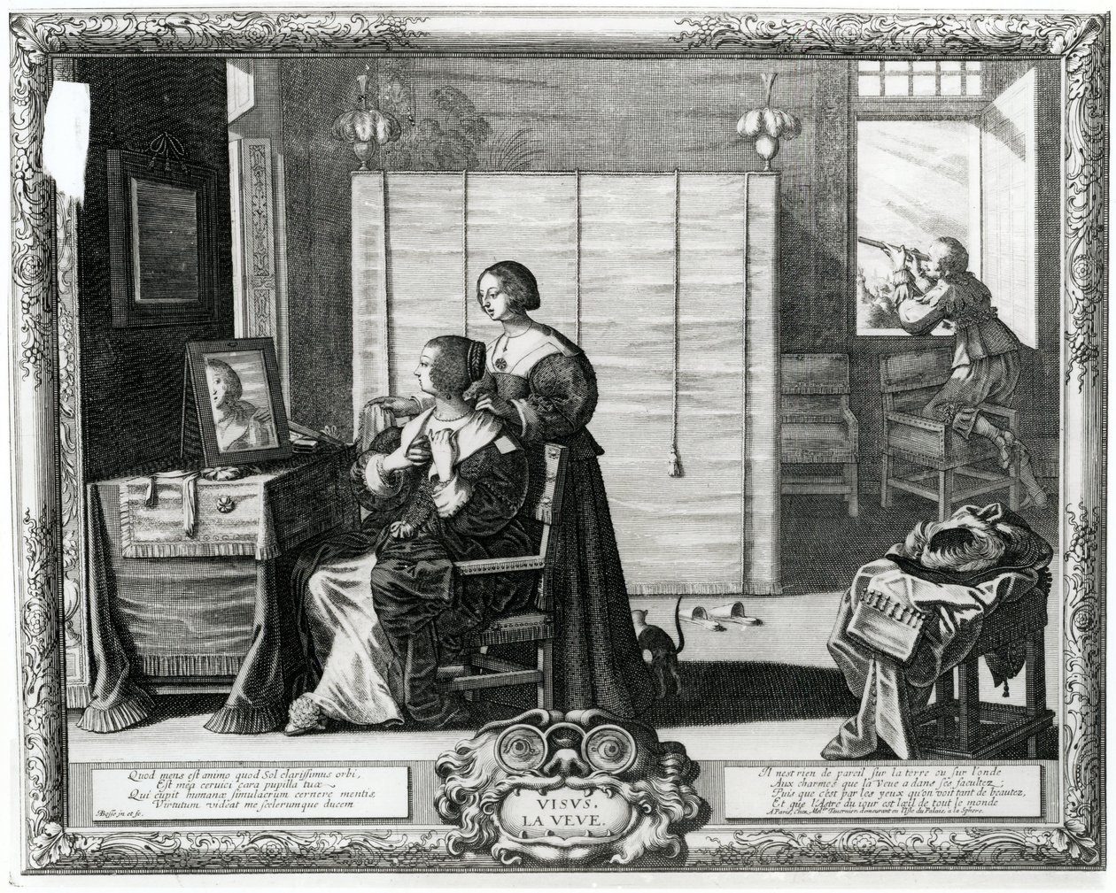 Visus La Veve, 1600-talet av Abraham Bosse