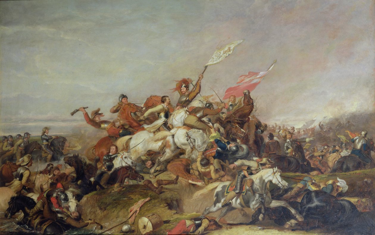 Slaget vid Marston Moor 1644, 1819 av Abraham Cooper