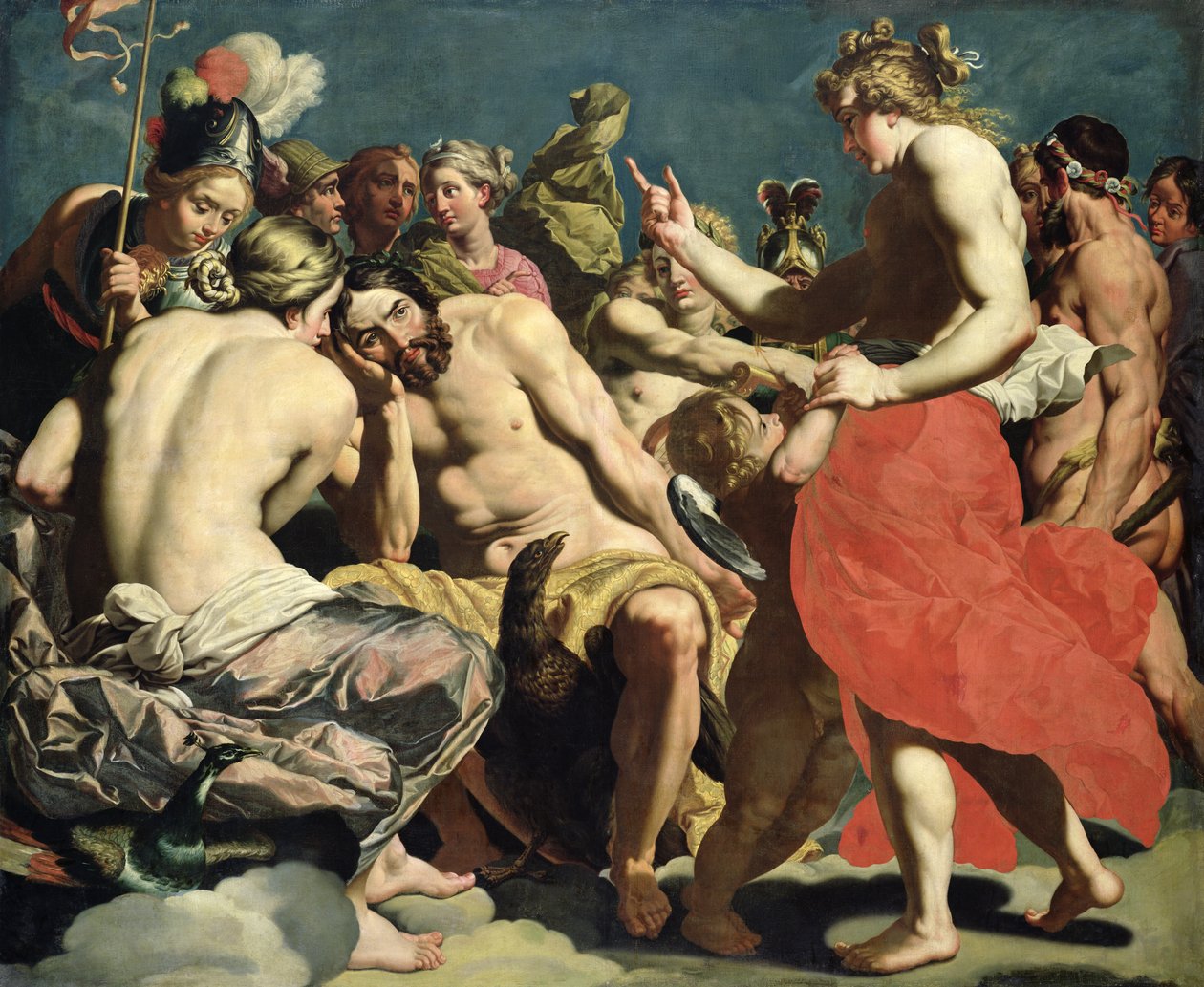 Olympus gudar av Abraham Janssens van Nuyssen