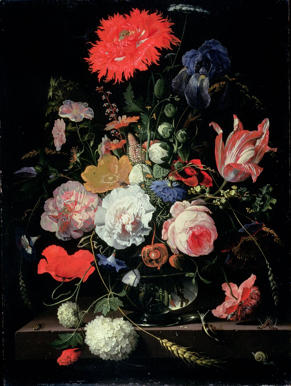 Blomma bit av Abraham Mignon