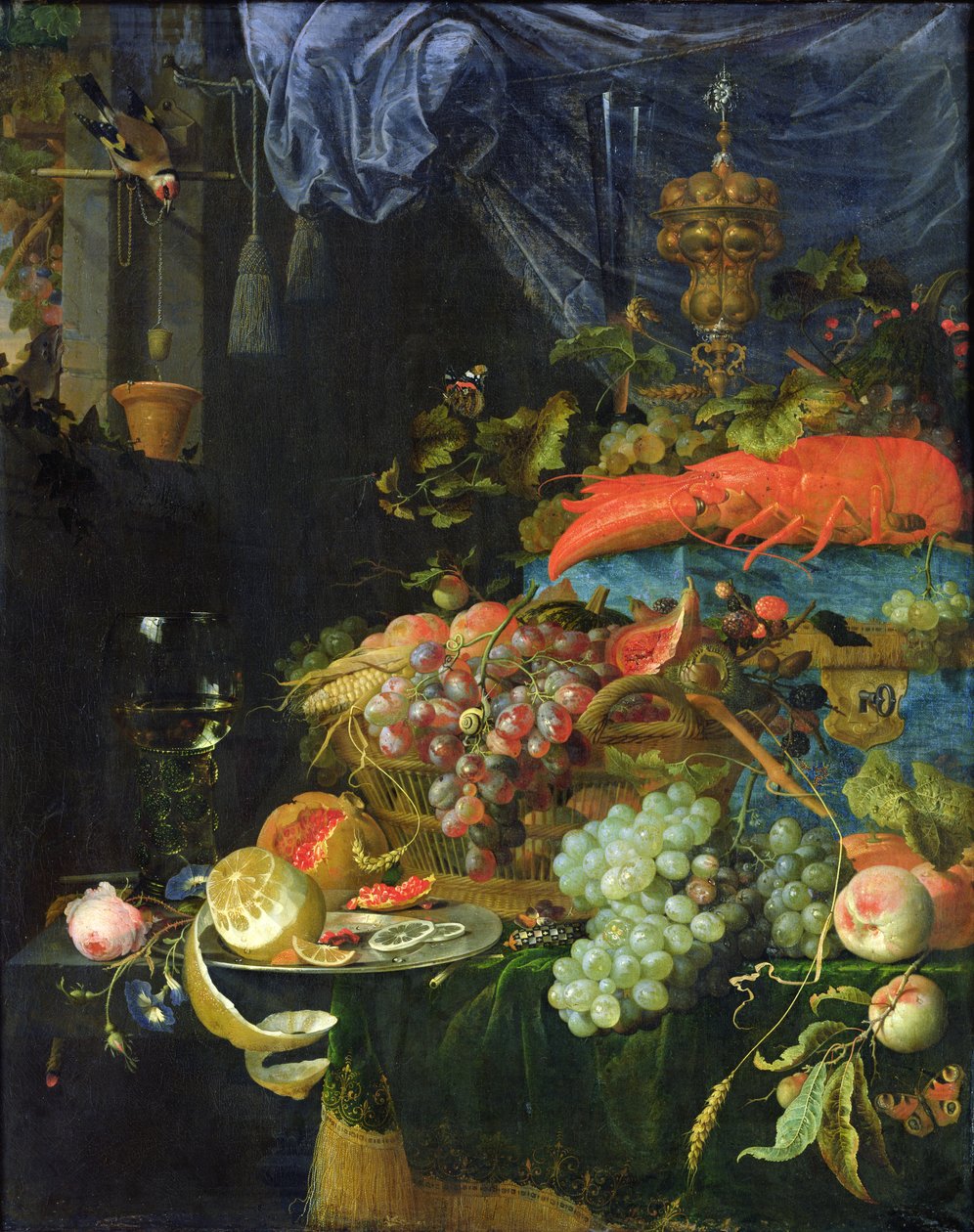 Fortfarande liv av Abraham Mignon