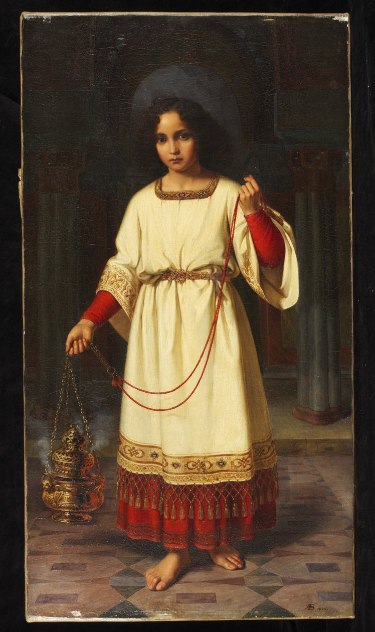 En altarpojke, 1842 av Abraham Solomon