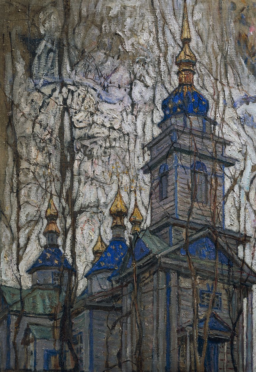Träkyrka av Abraham Anshelovich Manievich