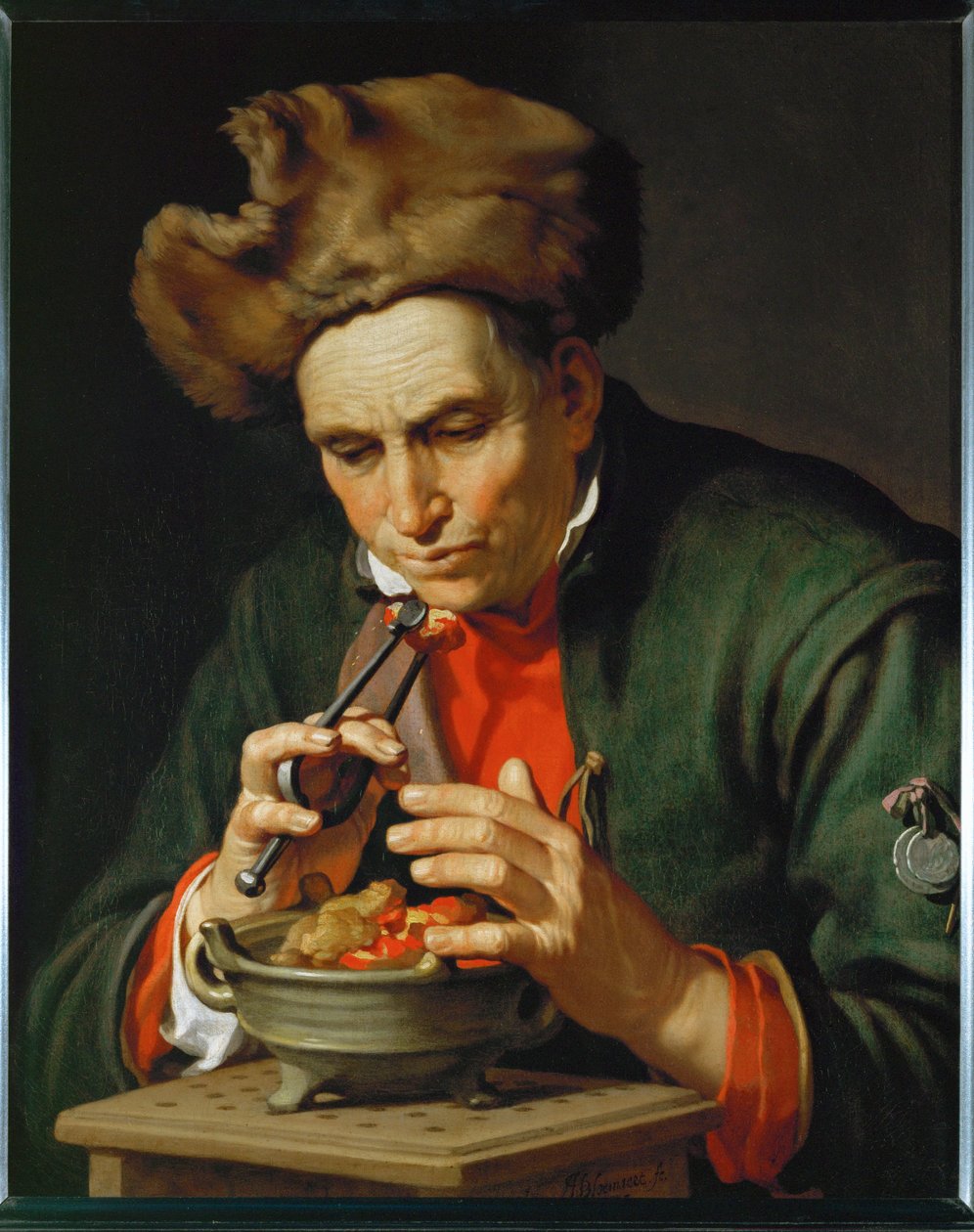 Vinterns allegori... av Abraham Bloemaert