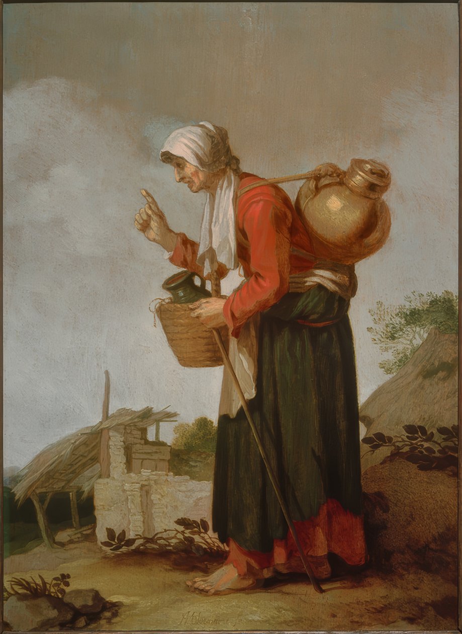 Bondekvinna av Abraham Bloemaert