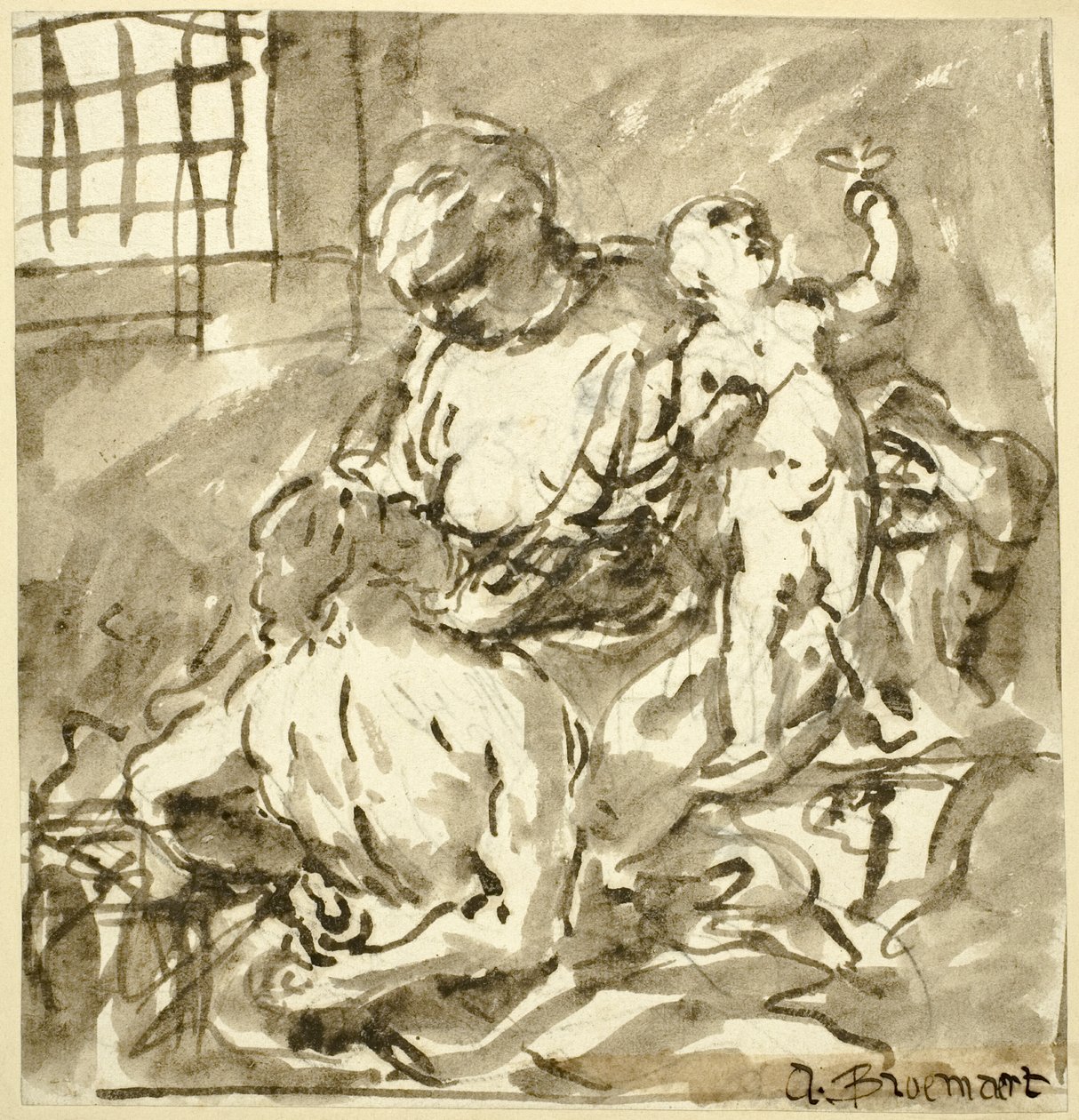 Caritas Romana av Abraham Bloemaert