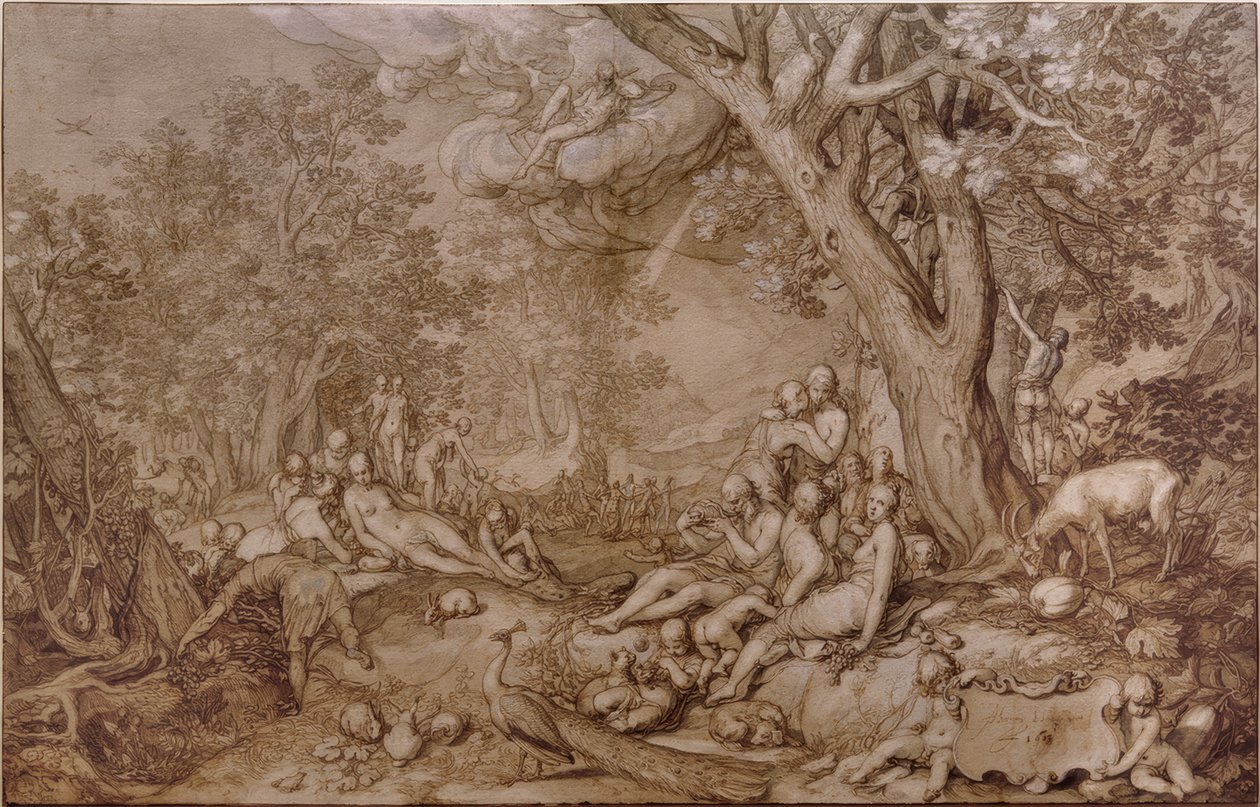 Den gyllene åldern av Abraham Bloemaert