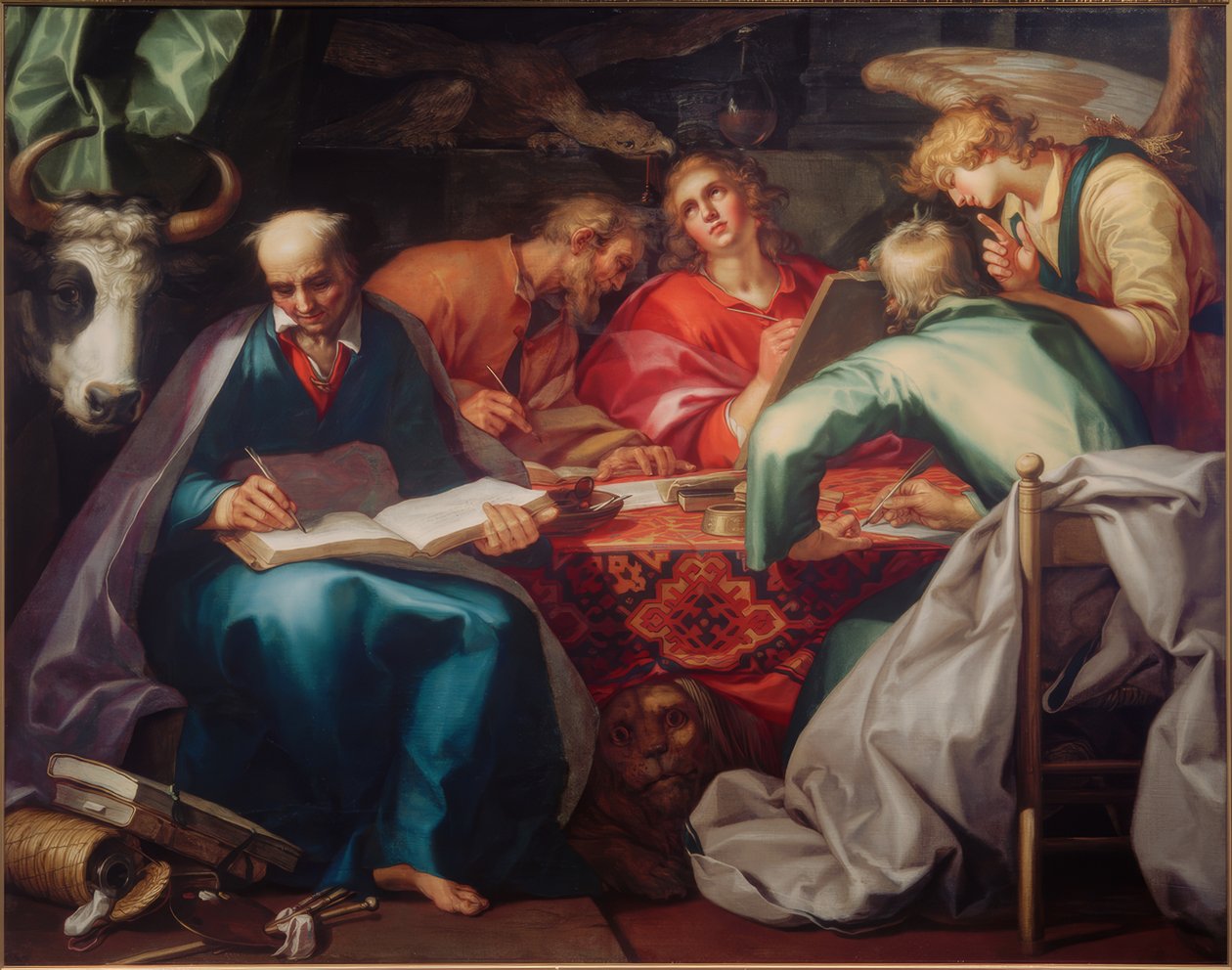 De fyra evangelisterna av Abraham Bloemaert