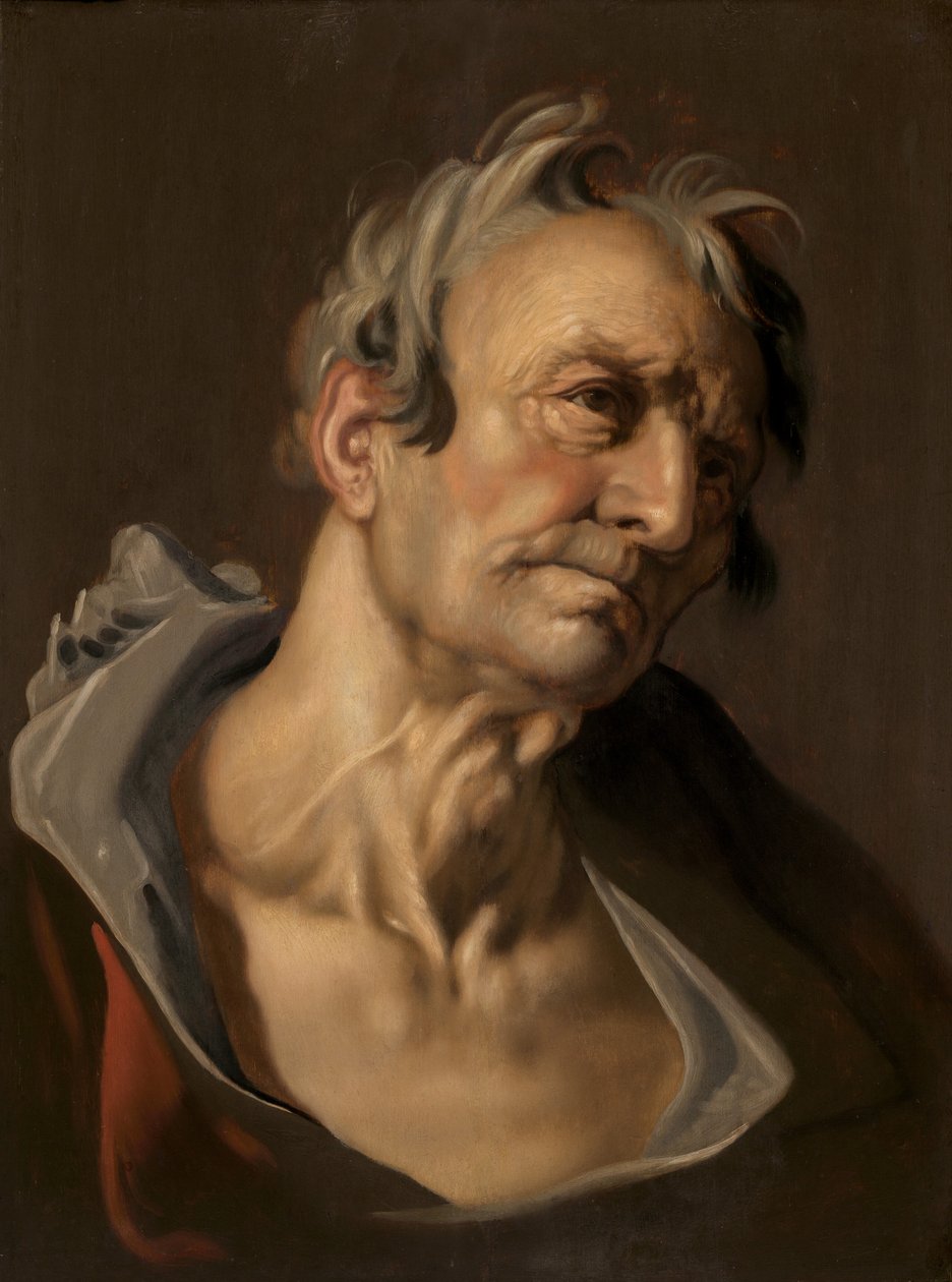 Chef för en gammal man av Abraham Bloemaert