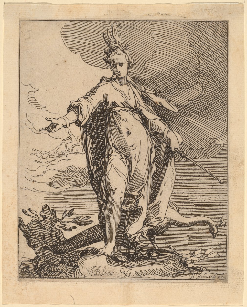 Juno av Abraham Bloemaert