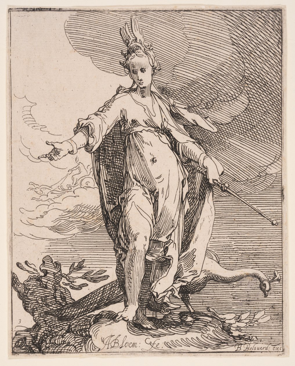 Juno av Abraham Bloemaert